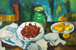 色彩画图片大全,色彩装饰画花卉图片赏析