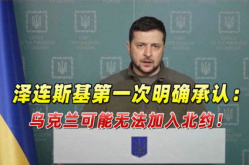 泽连斯基承认乌无法加入北约,寻求其他安全途径