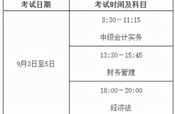 会计证考试时间,年度考试安排与备考指南